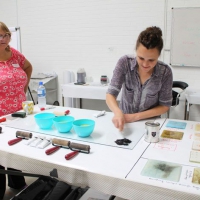 Carrie Iverson "Images In Glass Workshop" March 2105