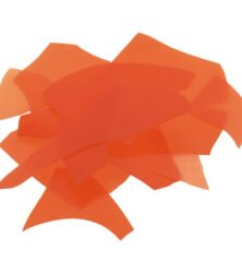 Orange Opalescent, Confetti
