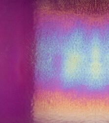 Violet Transparent, Iridescent, Rainbow
