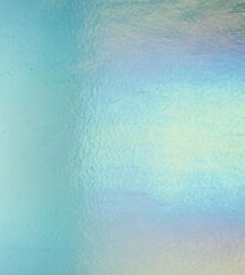 Sea Blue Transparent, Iridescent, Rainbow