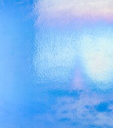 True Blue Transparent, Iridescent, Rainbow