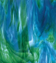Azure Blue Opalescent, Jade Green Opalescent, Neo-Lavender Shift Transparent 3+ Color Mix