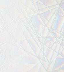 Clear Chopstix Clear Base Collage, Iridescent, Rainbow