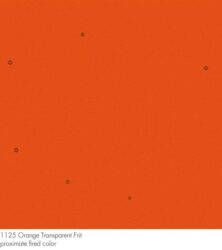 Orange Transparent Frit