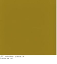 Golden Green Opalescent, Frit