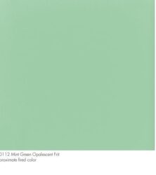 Mint Green Opalescent, Frit