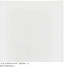 Translucent White Opalescent, Frit