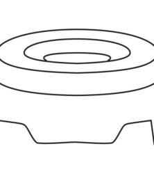 Soup Bowl, 9.75 in (248 mm), Slumping Mould
